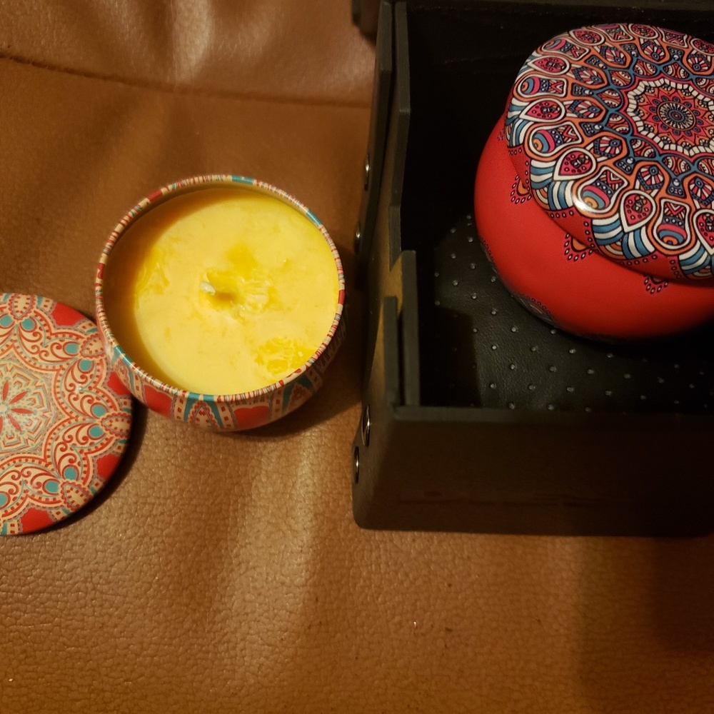 Organic Soy Bohemian Them candle set